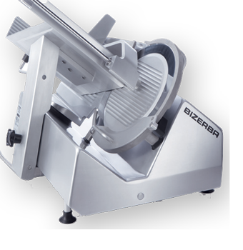 BIZERBA GSP H MEAT CHEESE DELI SLICER W FACE TO FACE STAINLESS CART 13” 